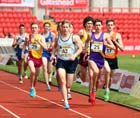 Cameron Boyek (Durham) in the Senior Boys 1500 metres